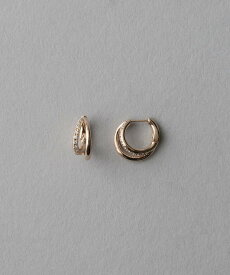ete ビジュー ハグピアス エテ アクセサリー・腕時計 ピアス ゴールド イエロー【送料無料】