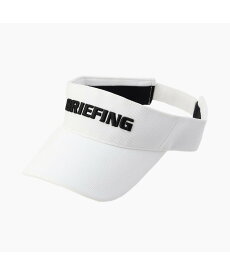 BRIEFING GOLF 【BRIEFING GOLF/ブリーフィングゴルフ】MENS DOBBY VISOR ブリーフィング 帽子 サンバイザー ホワイト ブラック カーキ ネイビー【送料無料】