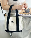 POLOCHAMPS / キャンバスバッグ(ポーチ付き)
