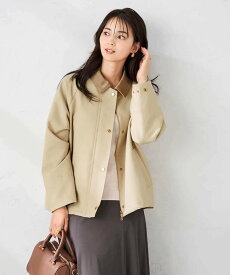 【SALE／30%OFF】a.v.v ステンカラーブルゾン アー・ヴェ・ヴェ ジャケット・アウター その他のジャケット・アウター ベージュ ブラウン【送料無料】