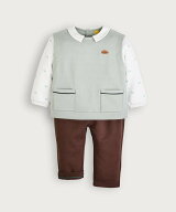 【SALE／40%OFF】moimoln 【セットアップ】ミントレイヤード長袖トップス&パンツ モイモルン スーツ・フ…