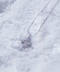 JILL by JILL STUART Cubic 大粒クローバーネックレス ジル バイ ジル スチュアート アクセサリー・腕時計 その他のアクセサリー・腕時計 シルバー【送料無料】