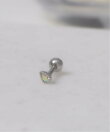 Peony/(W)【Peony/ピオニー】/ステンレスポスト 片耳用 アクアドロップピアス