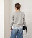 【TORRAZZO DONNA】【林(mayumi_nol)別注】ビジューカーディガン