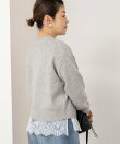 【TORRAZZO DONNA】【林(mayumi_nol)別注】ビジューカーディガン