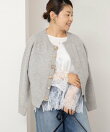 【TORRAZZO DONNA】【林(mayumi_nol)別注】ビジューカーディガン