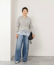 【TORRAZZO DONNA】【林(mayumi_nol)別注】ビジューカーディガン