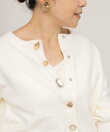 【TORRAZZO DONNA】【林(mayumi_nol)別注】ビジューカーディガン