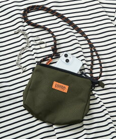 【SALE／10%OFF】UNIVERSAL OVERALL UNIVERSAL OVERALL/デルタサコッチ コンパクトサコッシュショルダーバッグ UVO-022 セットアップセブン バッグ ショルダーバッグ ブラウン ブラック グレー ベージュ ネイビー カーキグリーン