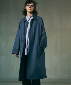 MAISON SPECIAL Prime-Over Wool Chambray Balmachan Coat メゾンスペシャル ジャケット・アウター ステンカラーコート ブラック カーキ ホワイト ブルー ネイビー ブラウン【送料無料】