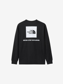 THE NORTH FACE 【公式】ロングスリーブバックスクエアロゴティー(メンズ) ザ・ノース・フェイス トップス カットソー・Tシャツ グリーン ブラック グレー ホワイト ネイビー ブルー【送料無料】