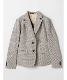 【SALE／50%OFF】Aquascutum WOMEN クラブチェックジャケット アクアスキュータム ジャケット・アウター テーラードジャケット・ブレザー ネイビー【送料無料】