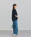 バックスリットレースプルオーバー