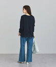 バックスリットレースプルオーバー
