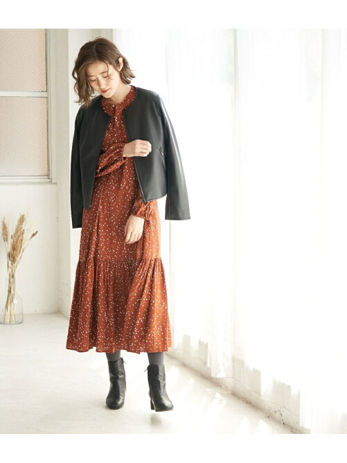 Rope Picnic Web限定 変形ドットぺプラムワンピース Rakuten Fashion 楽天ファッション 旧楽天ブランドアベニュー Bn6139