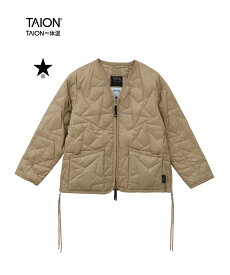 【SALE／40%OFF】CONVERSE TOKYO KIDS 【TAION】MILITARY STAR★ QUILTING JACKET(KIDS) コンバーストウキョウ ジャケット・アウター ダウンジャケット・ダウンベスト ベージュ グリーン ブラック【送料無料】