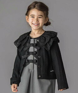�ySALE�^30%OFF�zBeBe Petits Pois Vert �Ȃ�҂݃j�b�g�݃t�����J�[�f�B�K��(95~150cm) �x�x �I�����C�� �X�g�A �W���P�b�g�E�A�E�^�[ �e�[���[�h�W���P�b�g�E�u���U�[ �z���C�g �u���b�N�y���������z