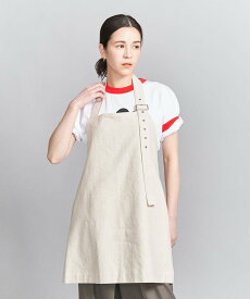 【SALE／80%OFF】BEAUTY&YOUTH UNITED ARROWS 麻コットン エプロンチュニック/ベージュ ユナイテッドアローズ アウトレット ワンピース・ドレス チュニック ベージュ