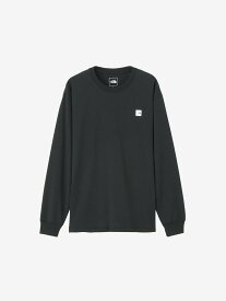 THE NORTH FACE 【公式】ロングスリーブスモールボックスロゴティー(ユニセックス) ザ・ノース・フェイス トップス カットソー・Tシャツ ブラック グリーン グレー ホワイト【送料無料】