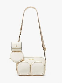 【SALE／65%OFF】MICHAEL KORS JET SET ITEM クロスボディ ウィズ テックアタッチ ミディアム マイケル・コース バッグ ショルダーバッグ ベージュ【送料無料】