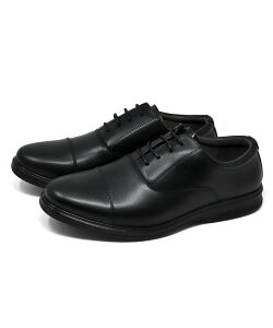 【SALE/20%OFF】AAA+ セットアップ オフィス フォーマル ビジネス 内羽根ストレートチップ ☆2772 サンエーフットウェアー シューズ・靴 レースアップ・ドレスシューズ ブラック