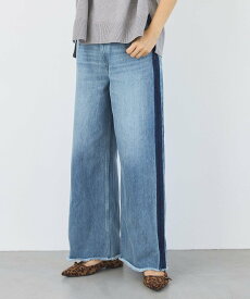 【SALE／35%OFF】AMERICAN HOLIC サイドラインデニム アメリカンホリック パンツ ジーンズ・デニムパンツ ブルー グレー