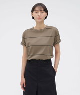 MARGARET HOWELL FINE COTTON STRIPE JERSEY TOP マーガレット・ハウエル トップス その他のトップス【送…