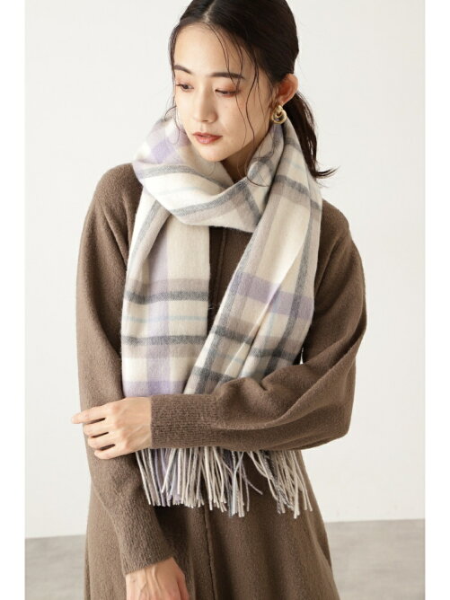 N Natural Beauty Basic ウォッシャブルウールチェックストール Rakuten Fashion 楽天ファッション 旧楽天ブランドアベニュー Bk2141