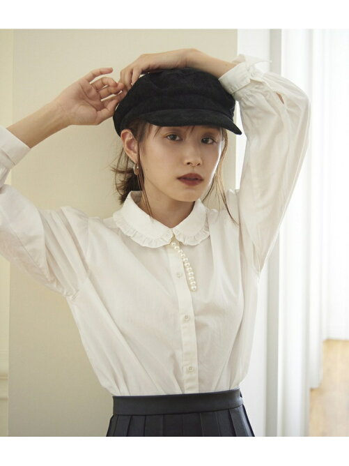 Vis 高橋愛 Vis フリルカラーブラウス Rakuten Fashion 楽天ファッション 旧楽天ブランドアベニュー Br8141