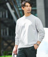 UNITED ARROWS green label relaxing 【WEB限定】JUST fit クリーン カノコ ワイド クルーネック 長袖 T…