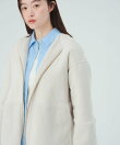 リバーシブル フェイクムートン コート 26AW 秋新作 冬アウター 防寒