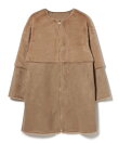 リバーシブル フェイクムートン コート 26AW 秋新作 冬アウター 防寒