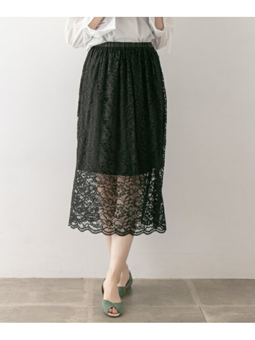 Urban Research Outlet ペチコート付レーススカート Rakuten Fashion 楽天ファッション 旧楽天 ブランドアベニュー Cp1142