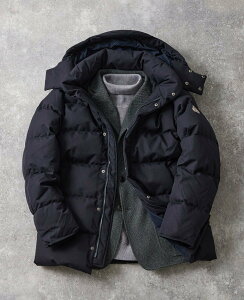 MEN'S MELROSE �yPYRENEX/�s���l�b�N�X�zBELFORT �_�E���W���P�b�g �����Y�������[�Y �W���P�b�g�E�A�E�^�[ �_�E���W���P�b�g�E�_�E���x�X�g �u���b�N �l�C�r�[�y���������z