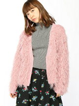 BROWNY/(L)モンスターショートカーディガン