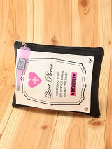 (L)HWチャーム付2WAYカルテクラッチバッグ