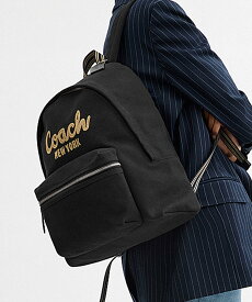 COACH 【公式】カーゴ バックパック コーチ バッグ リュック・バックパック ブラック【送料無料】