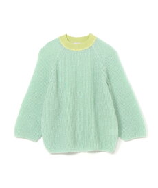 forte_forte セーター フォルテフォルテ トップス ニット ホワイト ピンク グリーン【送料無料】