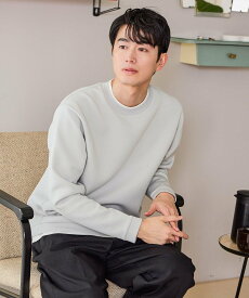 【SALE／30%OFF】GLOBAL WORK ライトクッションクルーレイヤー/580441 グローバルワーク トップス カットソー・Tシャツ グレー ブラック グリーン