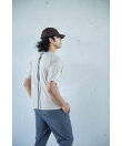【VIRTUOUS】冷感天竺多面PTロゴTシャツ 接触冷感 半袖Tシャツ メンズ