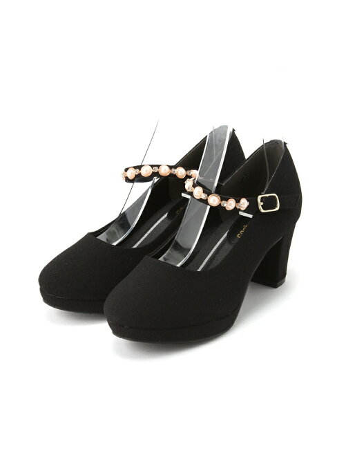 Sunnyroom Coche Et Coche W パールストラップパンプス Rakuten