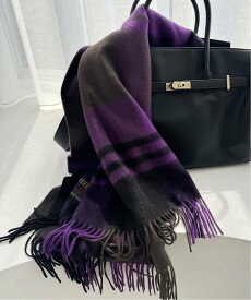 JOURNAL STANDARD relume 《追加》【TWEEDMILL/ツイードミル】 チェックストール ジャーナル スタンダード レリューム ファッション雑貨 マフラー・ストール・ネックウォーマー カーキグリーン レッド パープル ブラウン グリーン【送料無料】