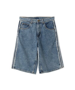 adidas adidas FIREBIRD ADICOLOR LIGHT WASH DENIM SHORTS �E�H�[���u���[�f�j�� �A�g���X �p���c ���̑��̃p���c �u���[�y���������z