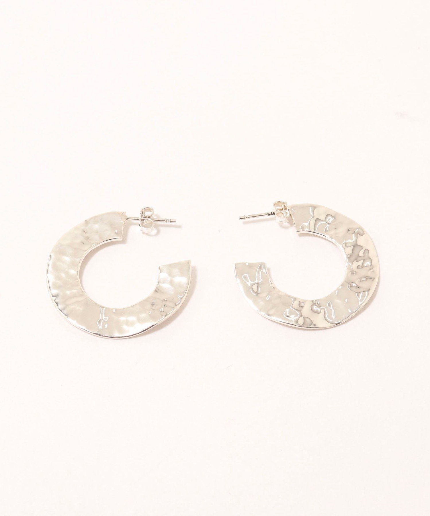 Frilled Hoops Small フリルフープスモールピアス-