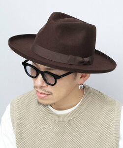 ReqHatter �t���b�g �u�����A�b�v �����O ���܂�n�b�g / �E�[�� �t�F���g�n�b�g �G�[.�G��.�G�X. �X�q �n�b�g �u���b�N �x�[�W�� �u���E���y���������z