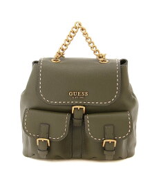 GUESS (W)NO LIMIT Flap Backpack ゲス バッグ リュック・バックパック グリーン【送料無料】