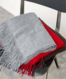 Spick & Span Spick & Span カシミヤストール スピックアンドスパン ファッション雑貨 マフラー・ストール・ネックウォーマー グレー レッド ブラウン【送料無料】