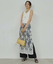 【手洗い可】シアーレースキャミワンピース