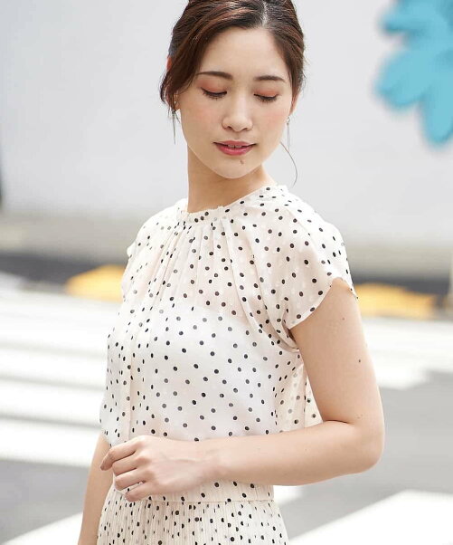 Ofuon 洗濯機で洗える プリントシフォンブラウス Rakuten Fashion 楽天ファッション 旧楽天ブランドアベニュー Av6146