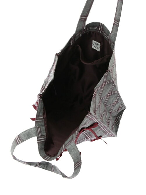 Maison De Fleur チェックリボンスクエアトートバッグ Rakuten Fashion 楽天ファッション 旧楽天ブランドアベニュー Cb3146